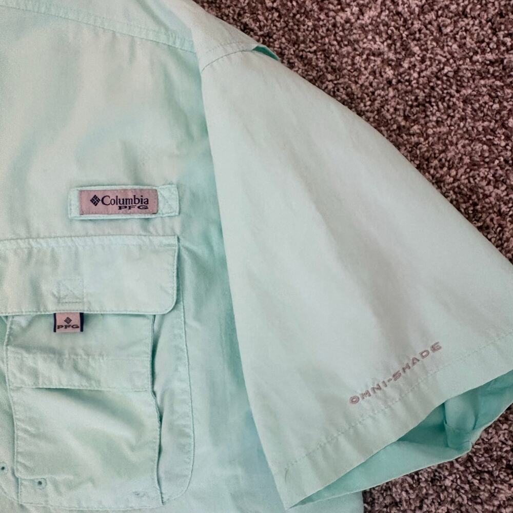 Columbia PFG Performance Fishing Gear Men's Short Sleeve Fishing Shirt Bundle Lg - Picture 14 of 16